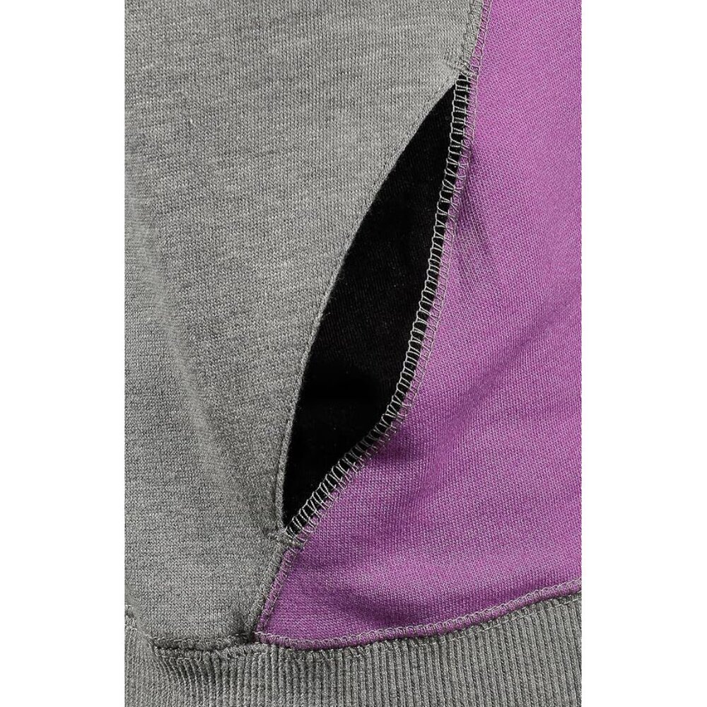 💥AWESOME💥 Fox Racing Pullover Hoodie in Gray & Neon Lilac - Picture 11 of 11